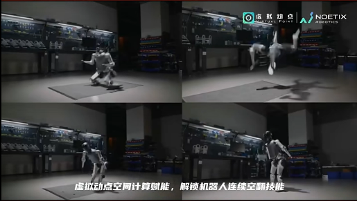 必赢亚洲·虚拟动点赋能相助同伴解锁机械人一连空翻